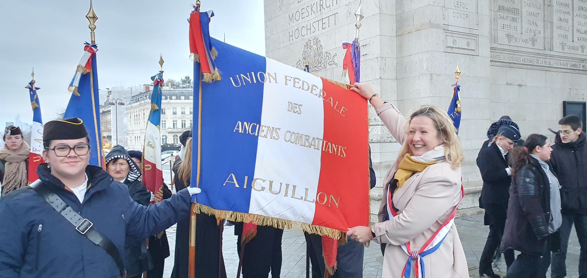 La Députée et Lucie Choupe, section Aiguillon