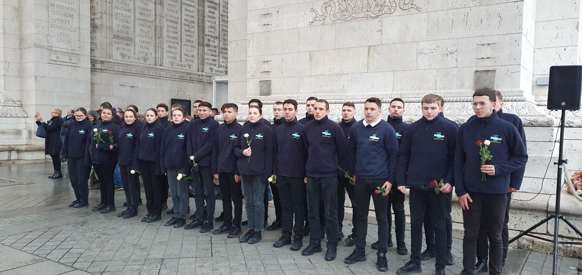 Les Cadets du Lycée Pro Pasteur de La-Grand-Combes