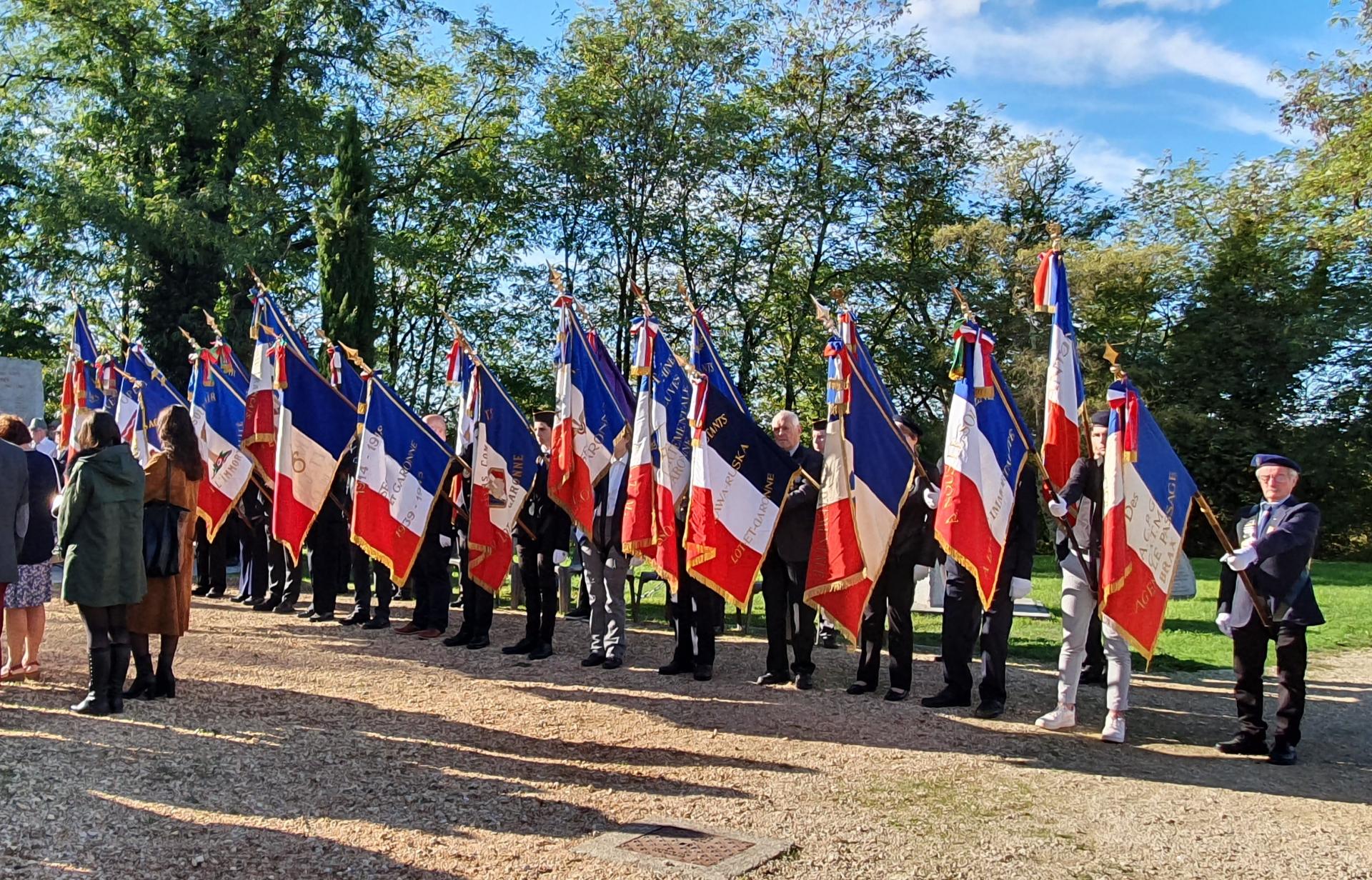 Les porte-drapeaux