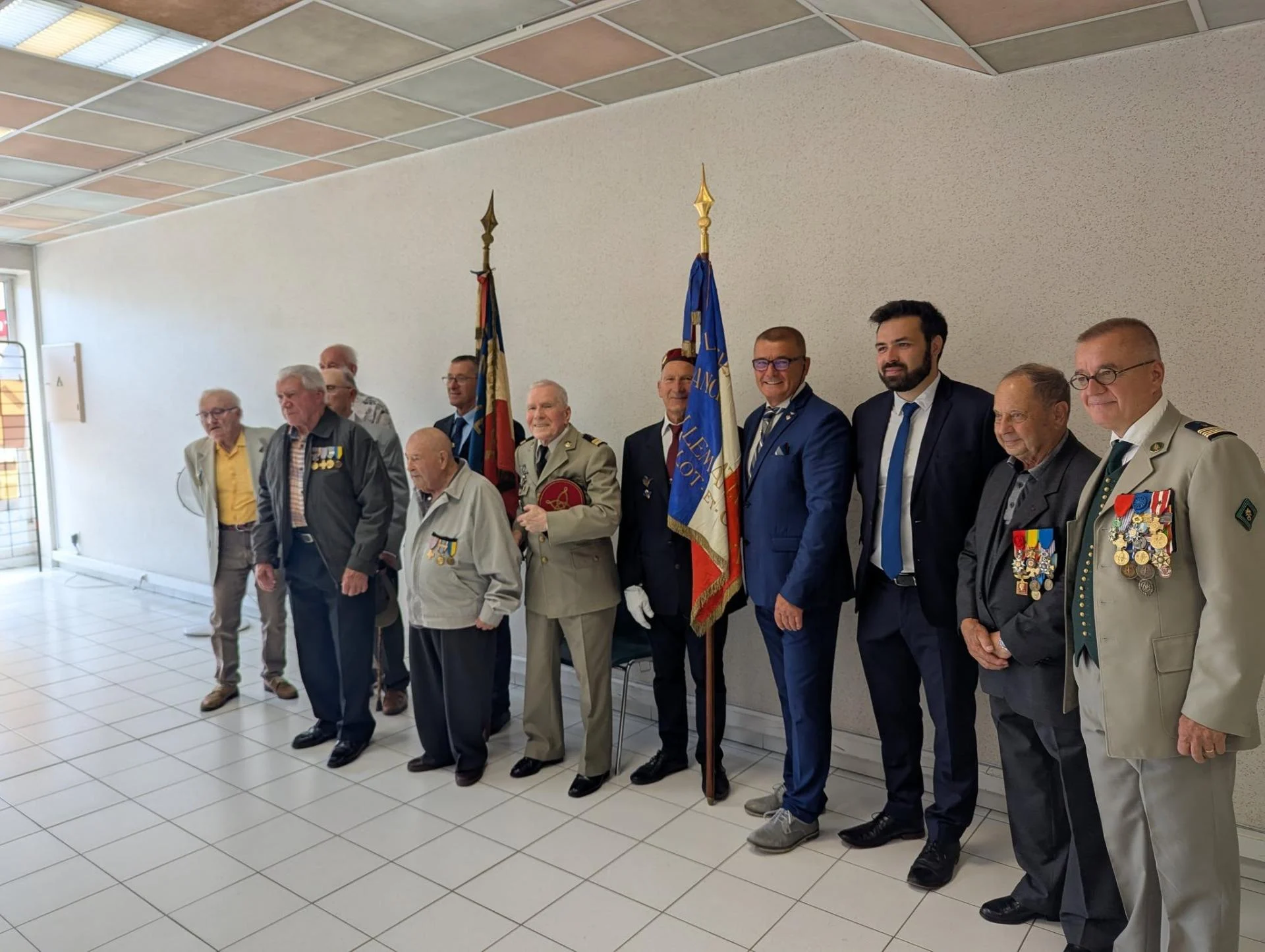 Relise de la Légion D'Honneur à Jean Paul Broda