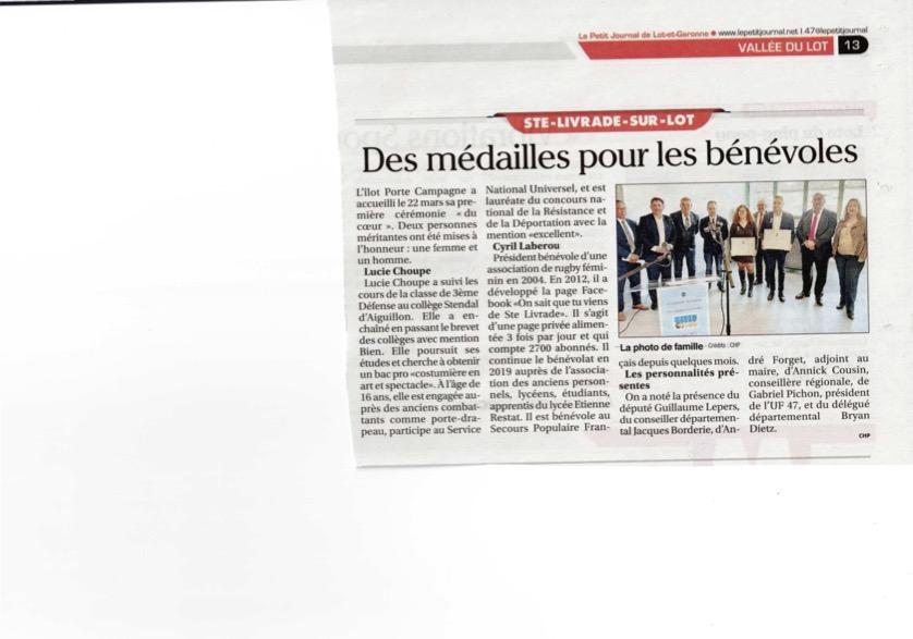 Article presse lucie