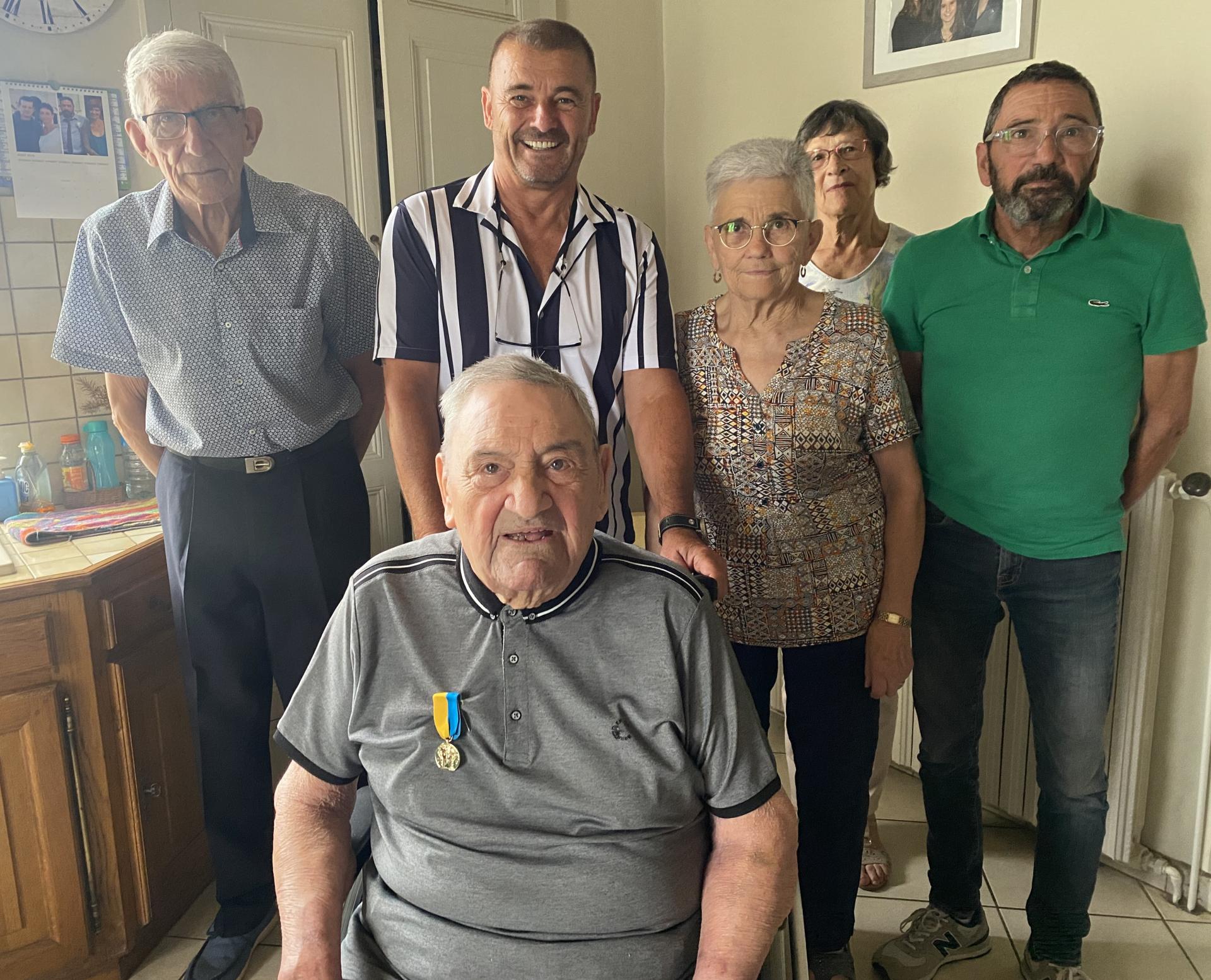 Remise médaille de vermeil 19 juillet 2023 à M. RABOT